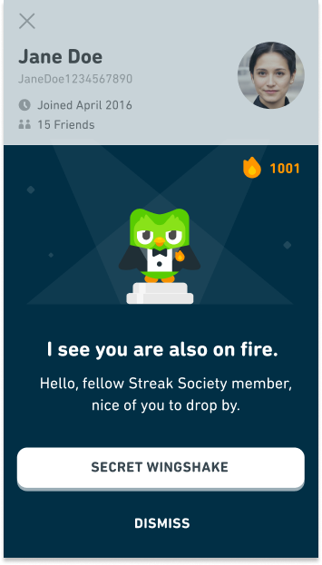 Profile flame modal draft