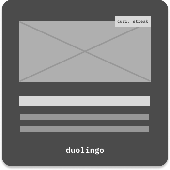Share card option